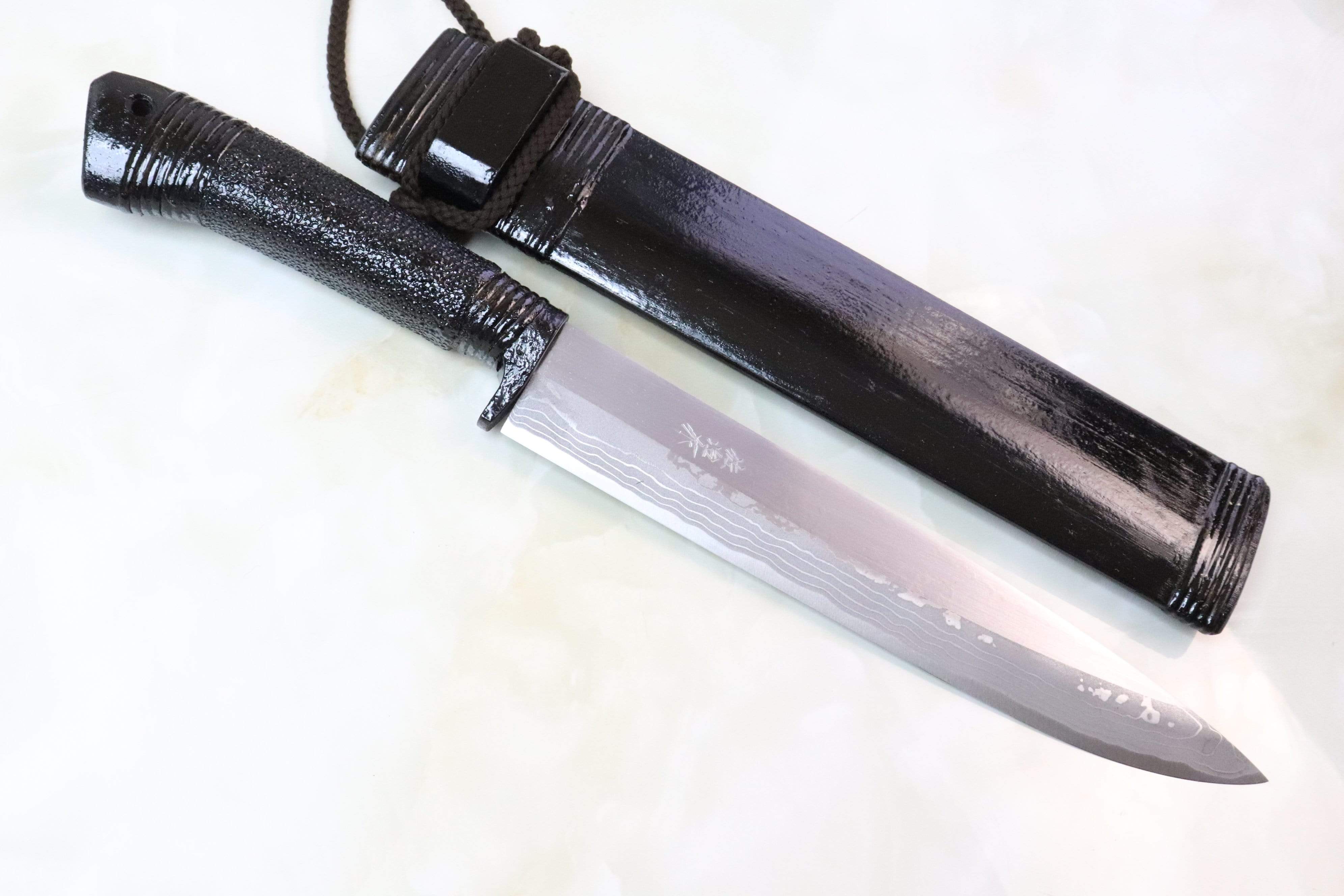 Takeshi Saji TS-55 Onimusya | White Steel No.2 Damascus
