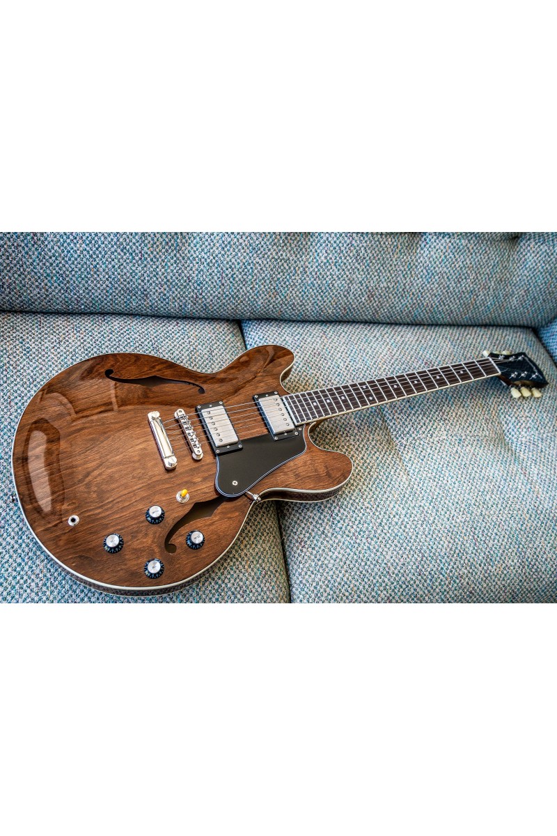 SeventySeven EXRUBATO-STD-JT ABR semi-hollow electric guitar | Japa