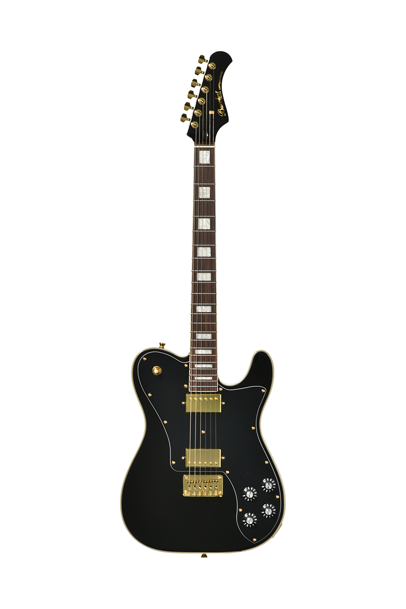 Electric guitar BACCHUS BTLC-1-RSM/R BLK | Japanguitar-handmade.com
