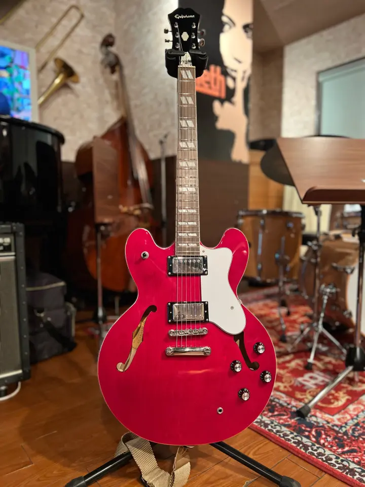 エレキギター Epiphone Riviera Ⅱ を常設しました♪ - Jazz Spot Lileth