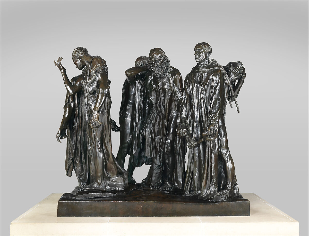 カレーの市民たち The Burghers of Calais】フランス彫刻家
