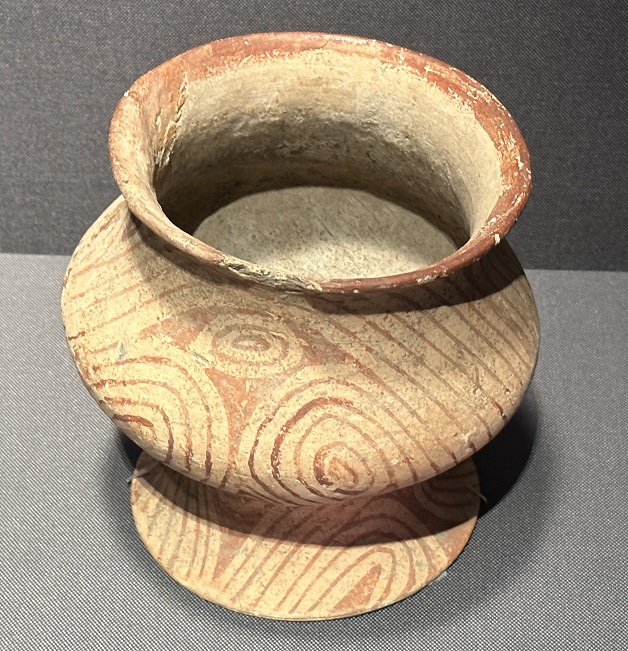 加彩陶壺】タイ北東部出土－前1000年頃－常設展－東京国立博物館－東洋館