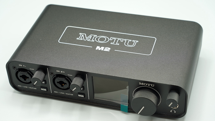 MOTU M2 レビュー：ハイエンドクラスな高音質に簡単操作のオーディオ