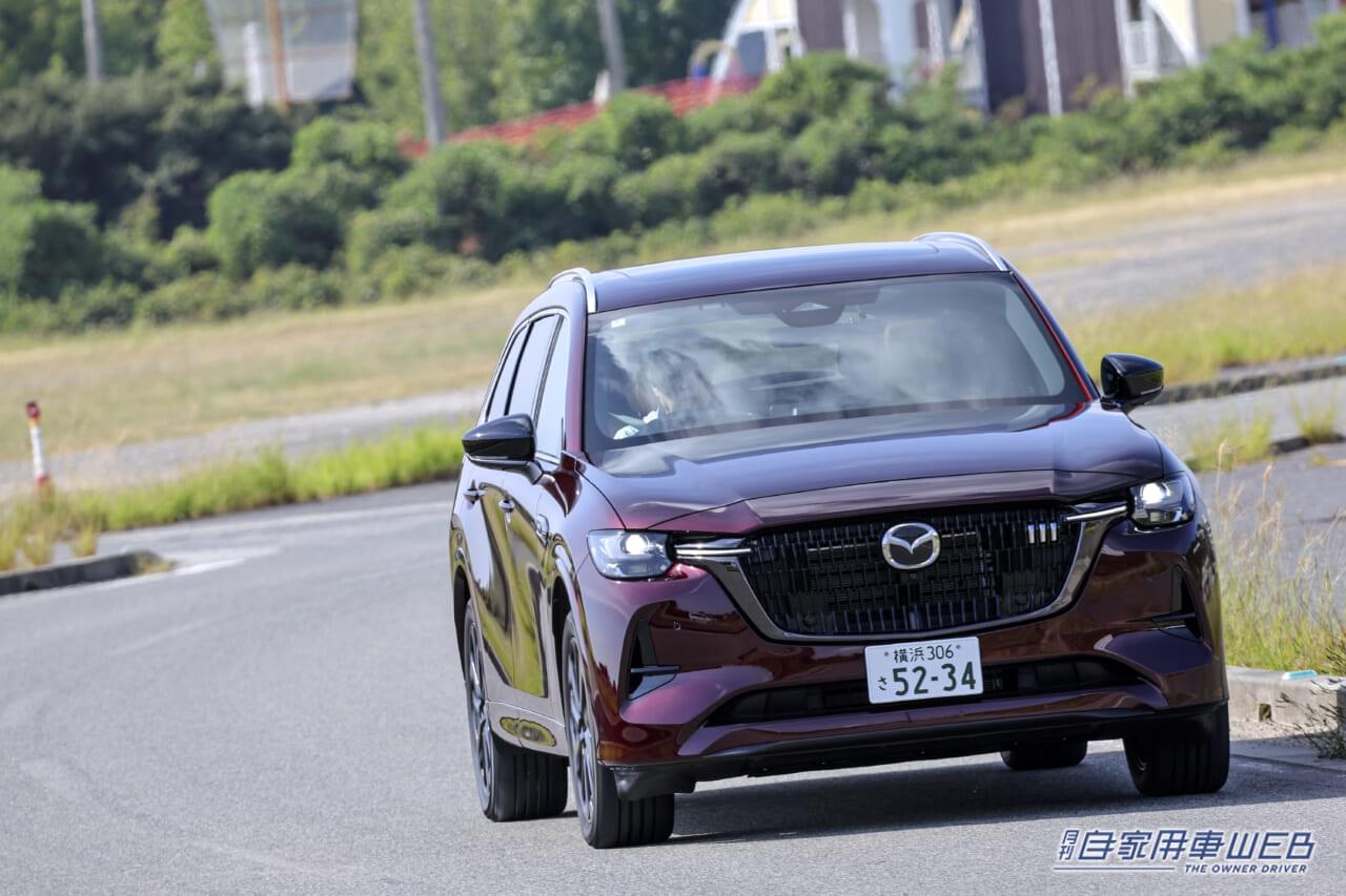 マツダ、3列シートのフラッグシップモデル「CX-80」の販売を本日から