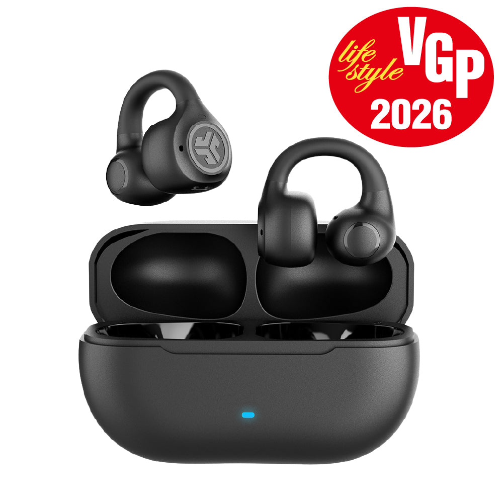 JLab ジェイラブ Flex Open Earbuds｜耳をふさがないイヤーカフ型