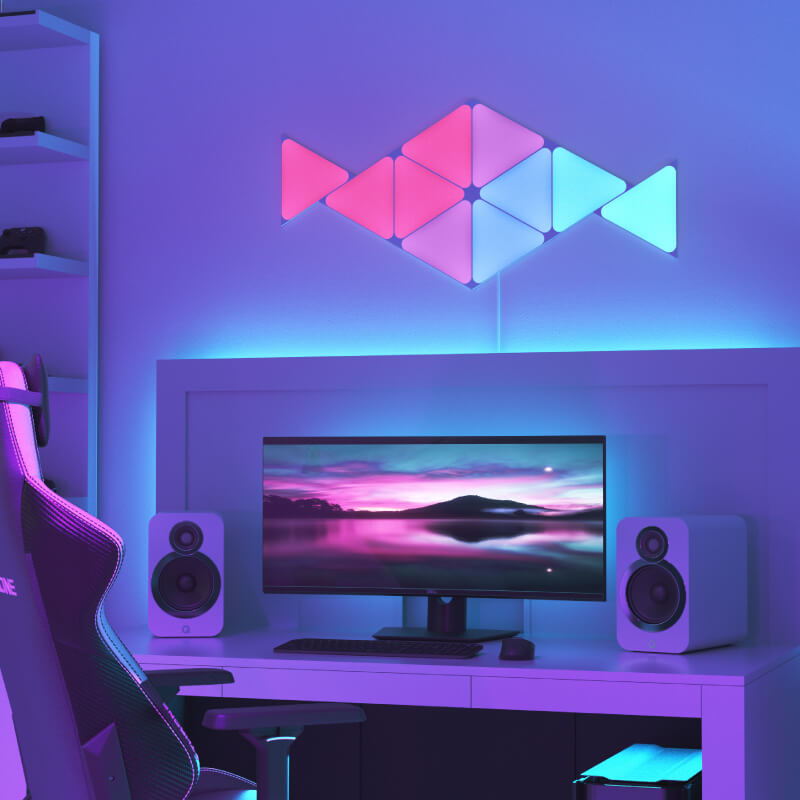 Shapes Triangle 拡張パック(3パネル) - NL47-0001TW-3PK | Nanoleaf