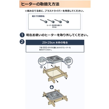 YHF-HDN601HS こたつ用ヒーターユニット 人感センサー付き YAMAZEN