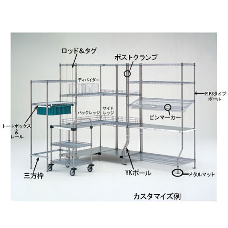 LS1520S スーパーエレクターシェルフ(標準セット) ERECTA(エレクター