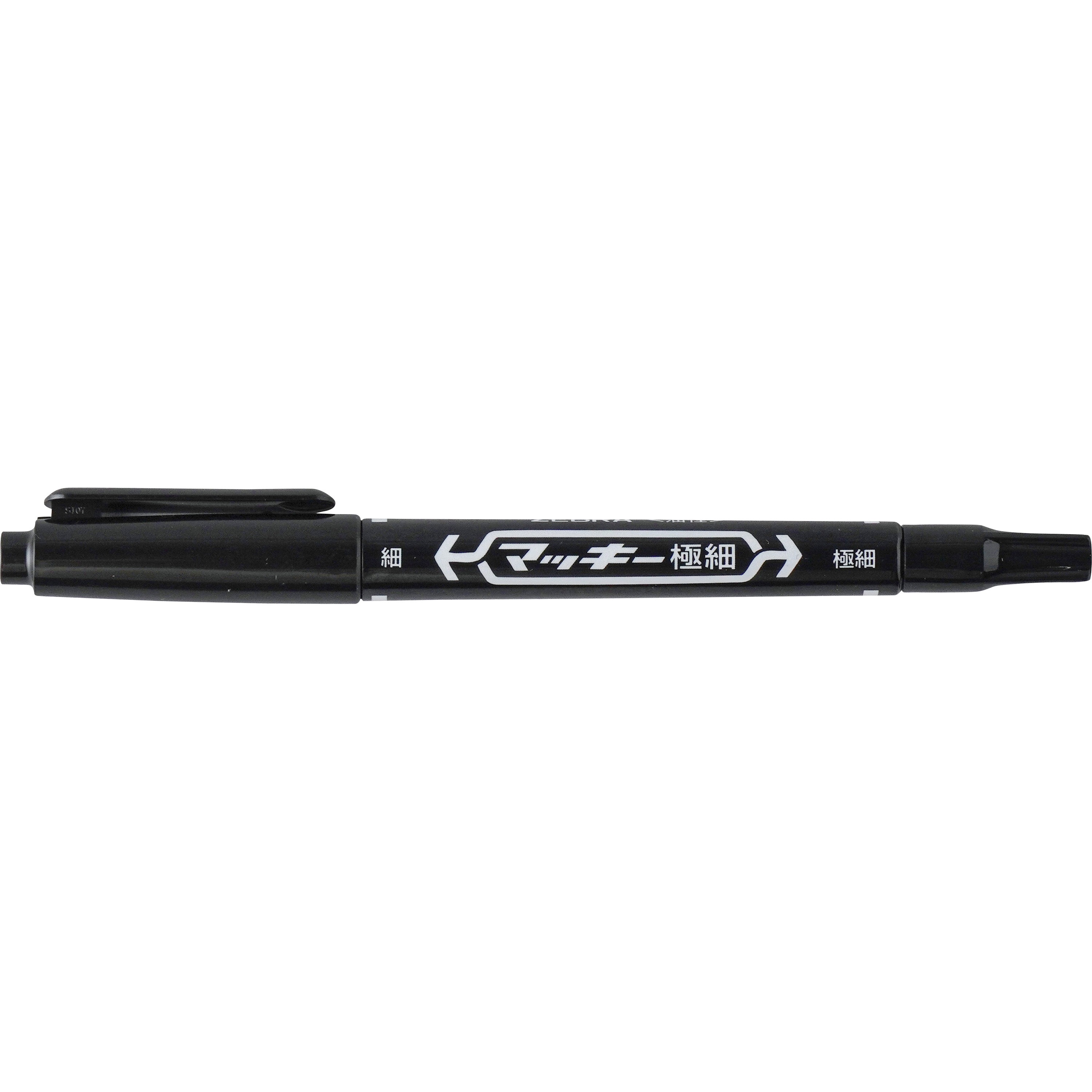 MO-120-MC-BK マッキー極細 ゼブラ 油性染料(インキ) 入数1本 極細字