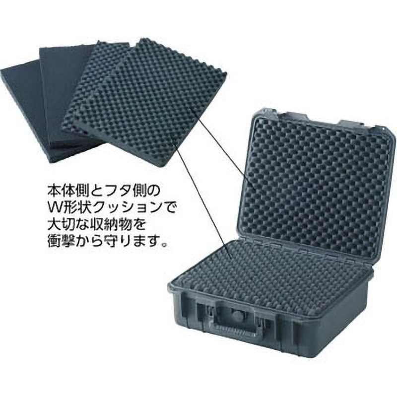 TAK-13XL プロテクターツールケース(樹脂製) TRUSCO 有効内寸法・幅