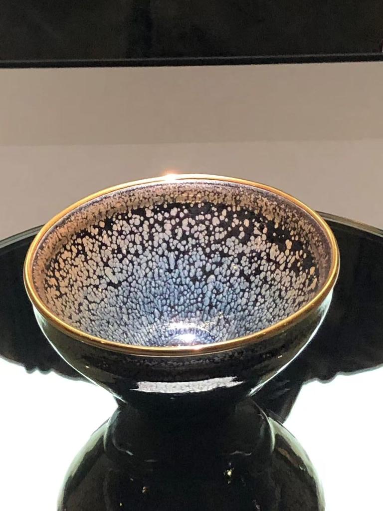 中国天目茶わん「建盞」の名品、大阪の美術館へ 中国作家が寄贈