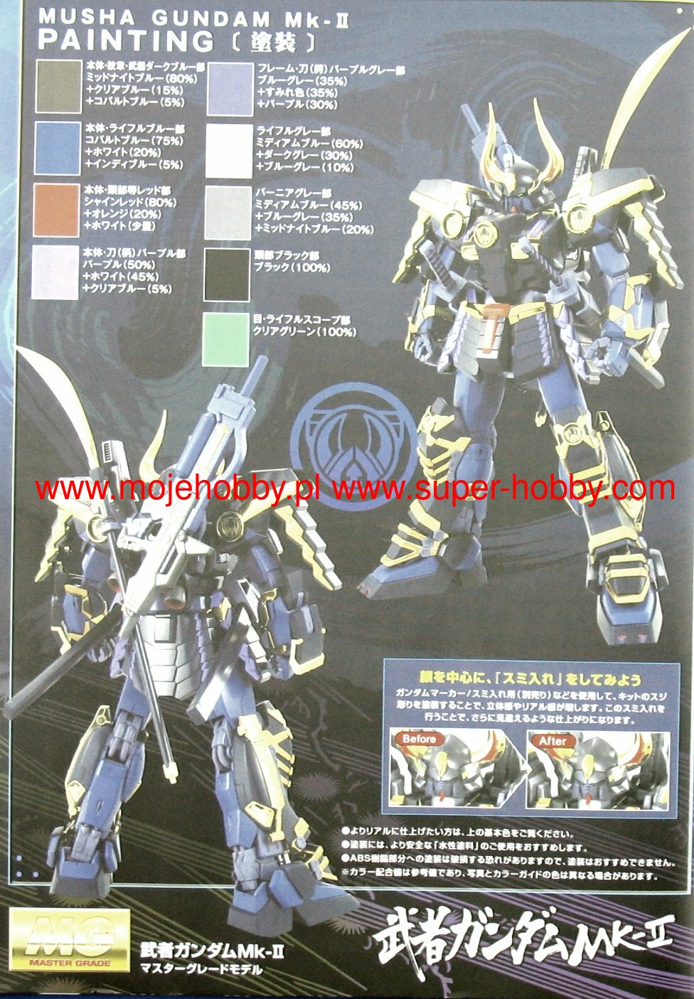 Musha Gundam Mk-II (Gundam 83573) Bandai 63119
