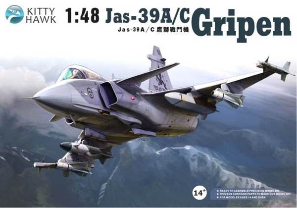Saab JAS 39 A/C Gripen Kittyhawk 80117