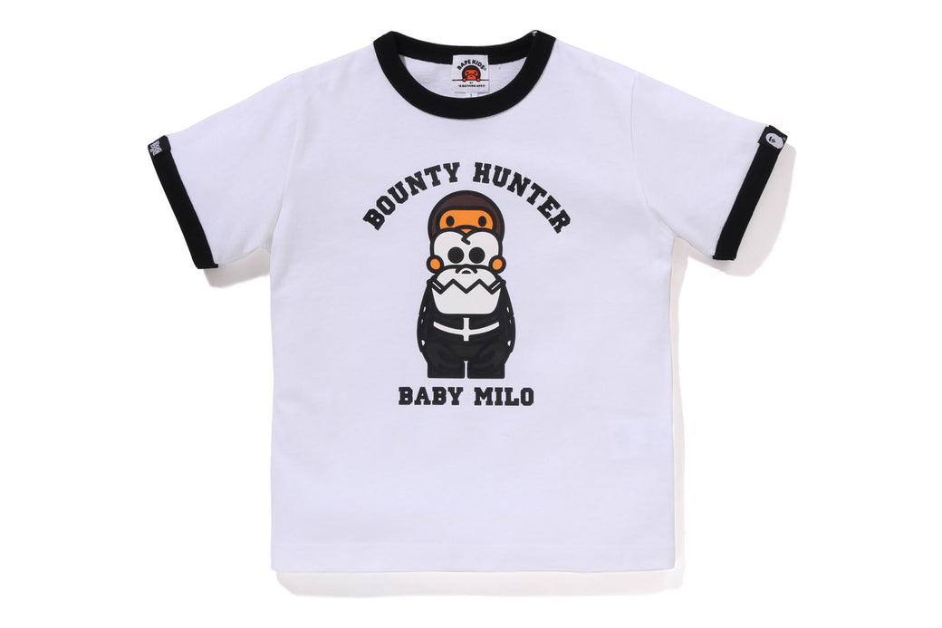 BAPE X BOUNTY HUNTER 】BABY MILO RINGER TEE | bape.com