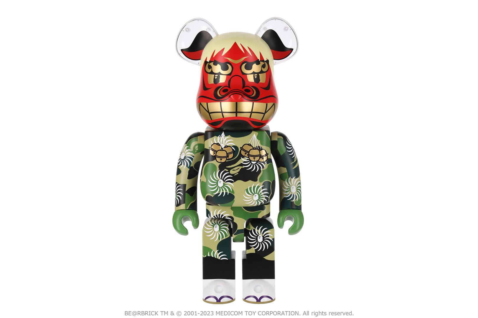 BE@RBRICK BAPE®︎2023 獅子舞1000% NEW YEAR BE@RBRICK SHISHIMAI
