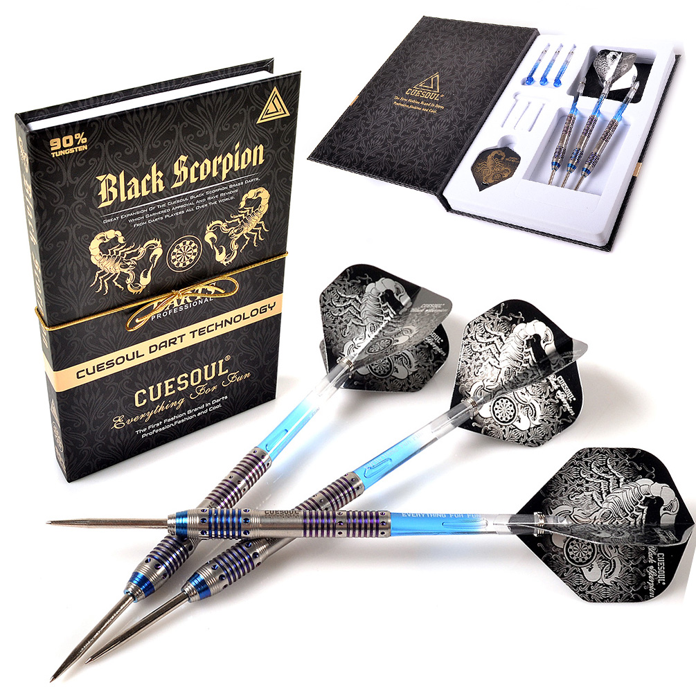 CUESOUL BLACK SCORPION 22g / 24g / 26gタングステンスチールチップ