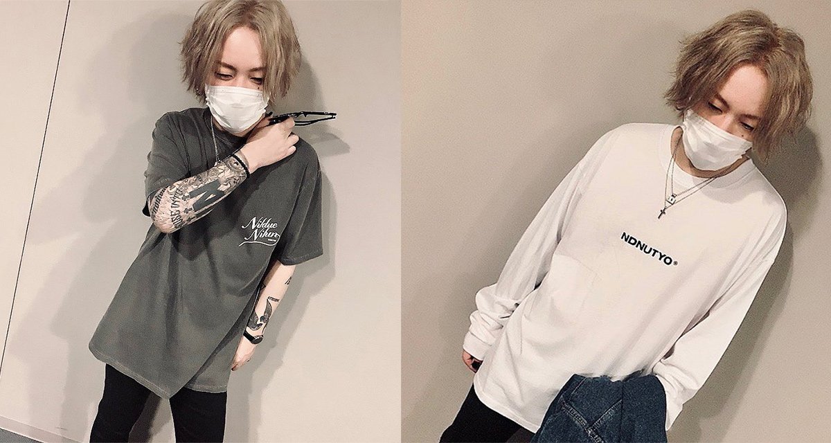 Nil due Nil un Gazette Ruki tシャツ フリーサイズ Nil due Nil un