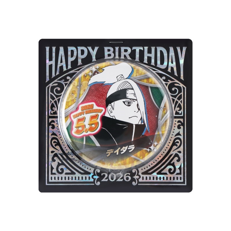 NARUTO－ナルト－』バースデイ缶バッジ デイダラ BF2