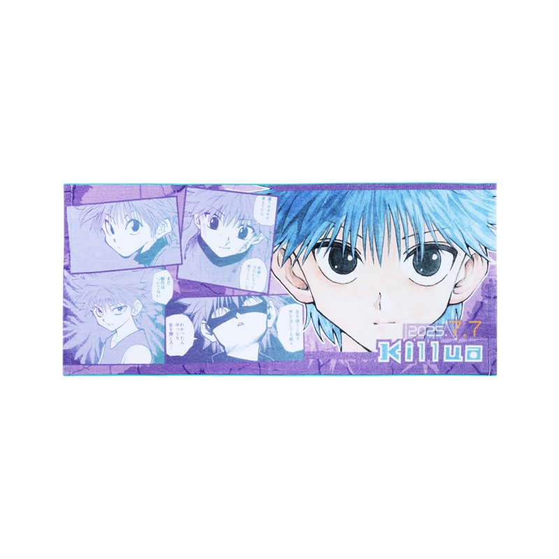 HUNTER×HUNTER』フルカラーフェイスタオル キルア＝ゾル