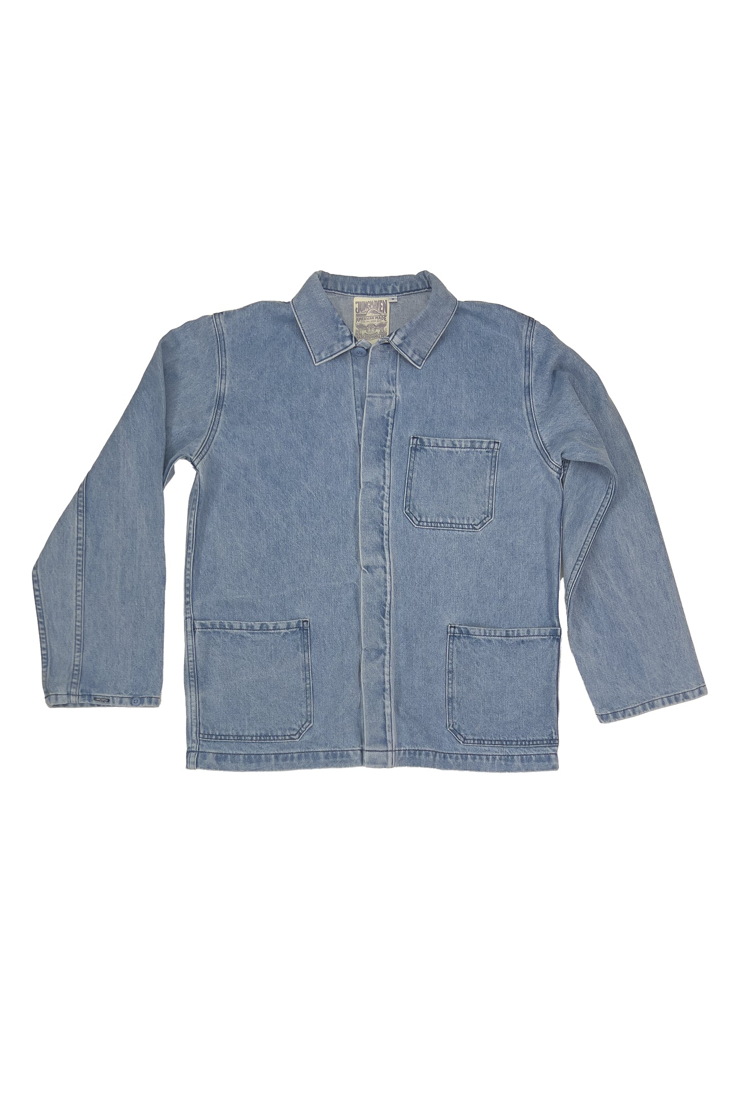 Denim Olympic Jacket | Jungmaven Hemp Clothing & Accessories - USA