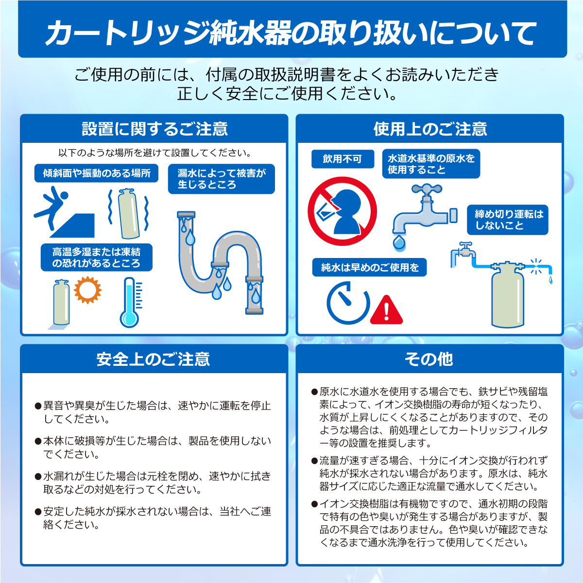 サンエイ化学 PPフィルター SW-250 250mm 5ミクロン｜カートリッジ純水