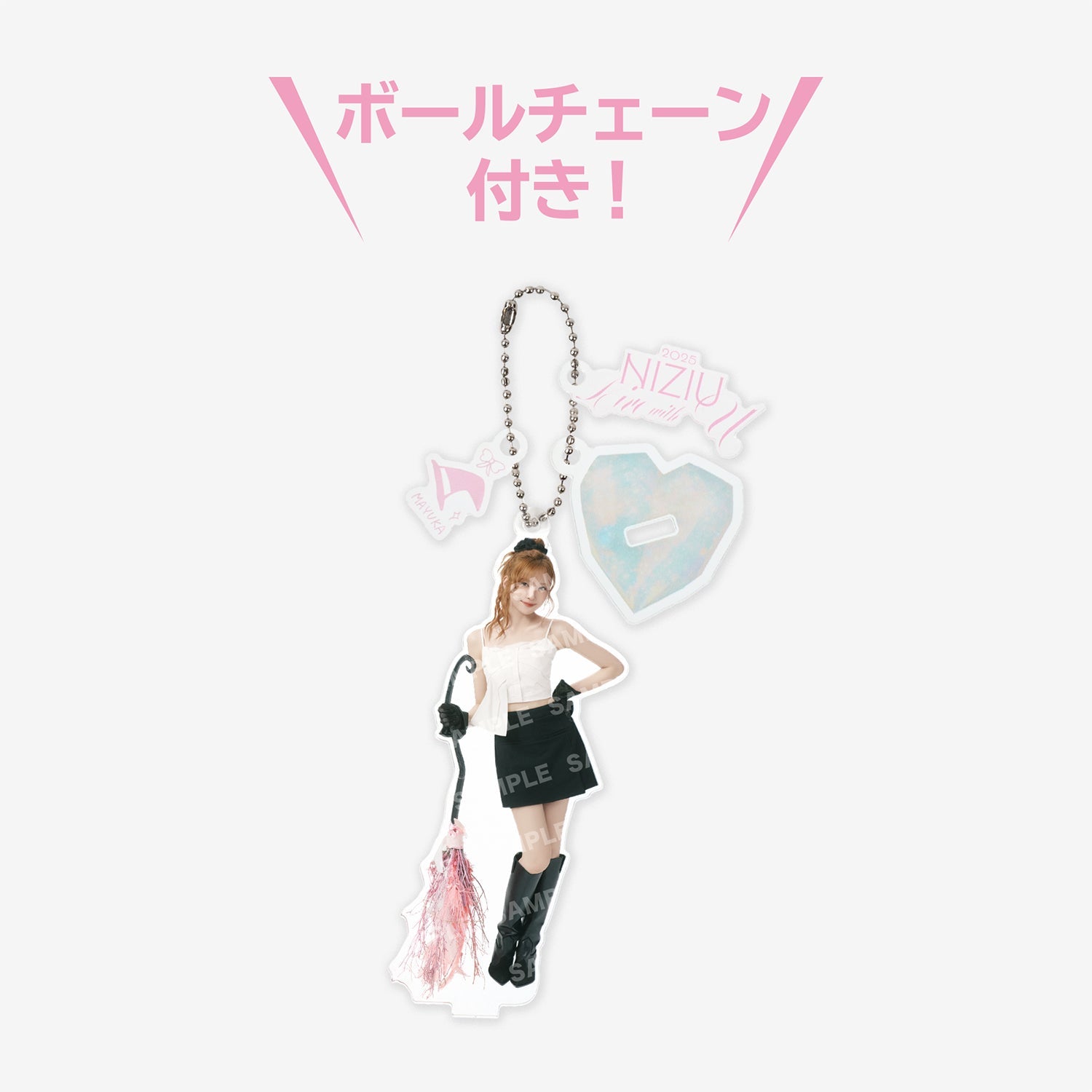 ACRYLIC STAND KEY HOLDER - MAYUKA / NiziU『Live with U 2025 “NEW