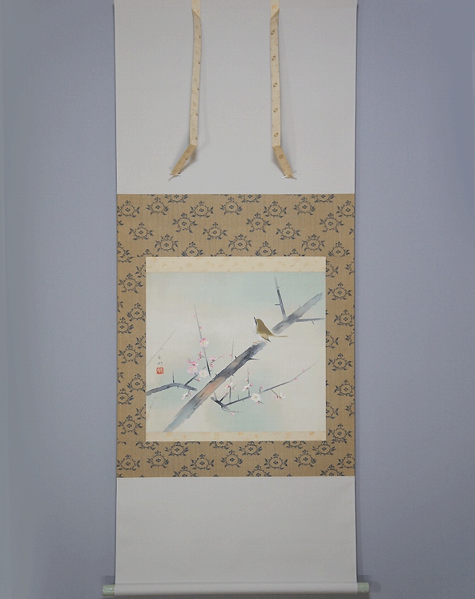 森守明 春日 | 掛軸(掛け軸)販売／表装ご依頼は掛軸いっぷく掛軸