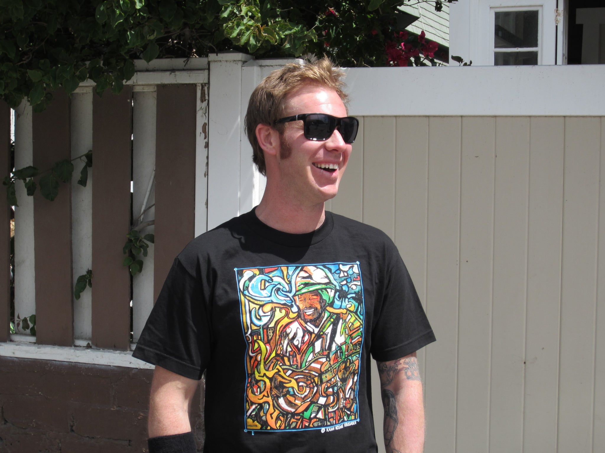 Psychedelic Mosaic Men's Shirt – Kama Kosmic Krusader