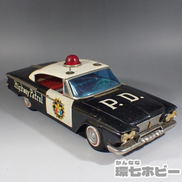 イチコー ICHIKO プリムス Plymouth ブリキ パトカー 日本製 ジャンク
