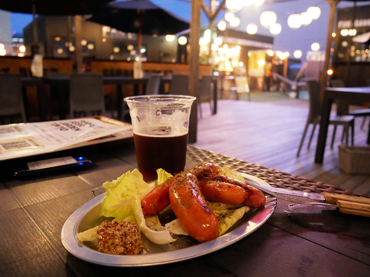 東京門前仲町「PERFECT BEER GARDEN TOKYO」駅近屋上ビアガーデンで