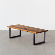 THE LOW TABLE / 無垢 杉 ヴィンテージスタイル × Black Steel
