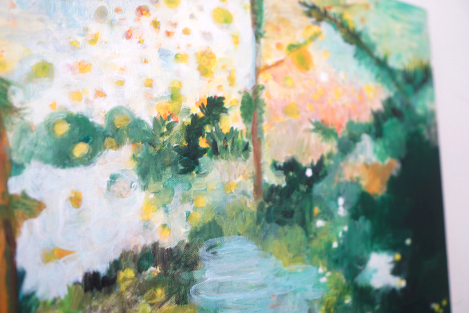 最近描いている油絵のこと、制作過程