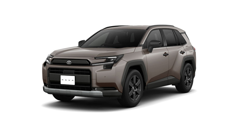 トヨタ 新型RAV4 アドベンチャー1/30 カラー・ブラック×アーバンロック トヨタ新型RAV4のボディカラー全9色と内装色を画像で紹介！新旧比較で