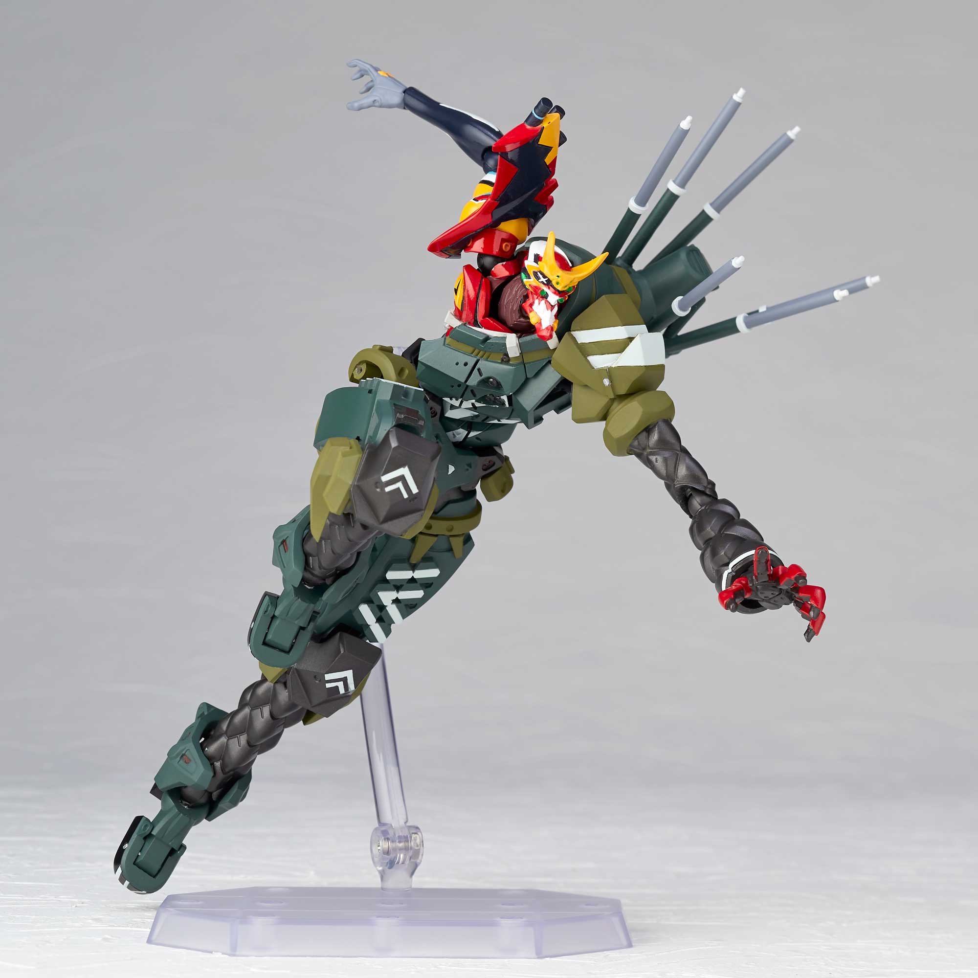 EVANGELION EVOLUTION EV-021 エヴァンゲリオン JA-02機体流用ニコイチ