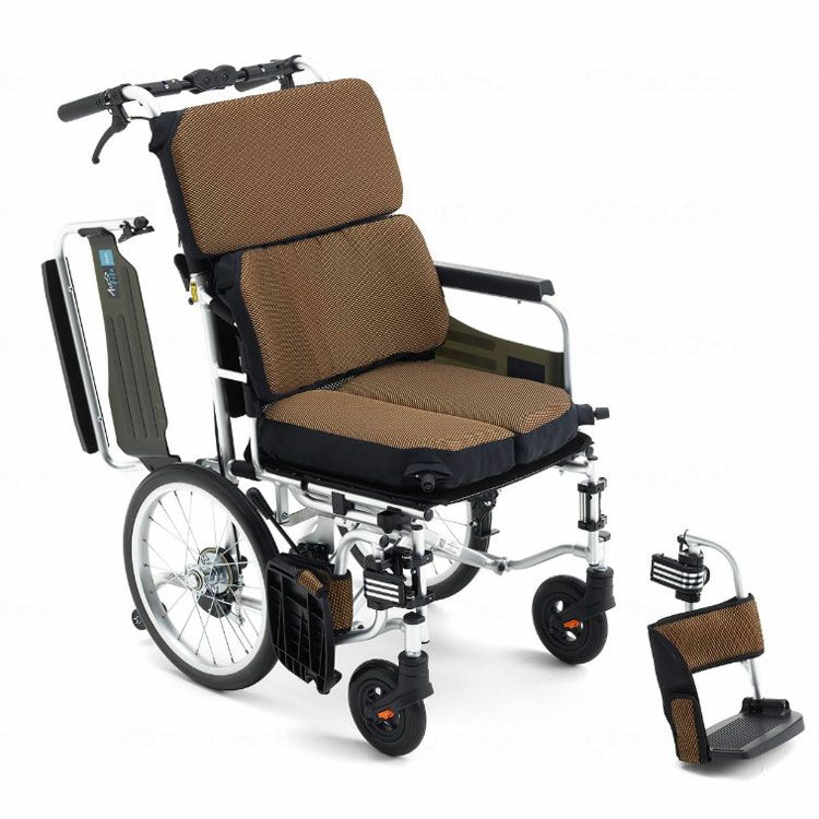 非課税】介助型車椅子 エアフィッツ・スタンダード16 AFS-16 | 快適