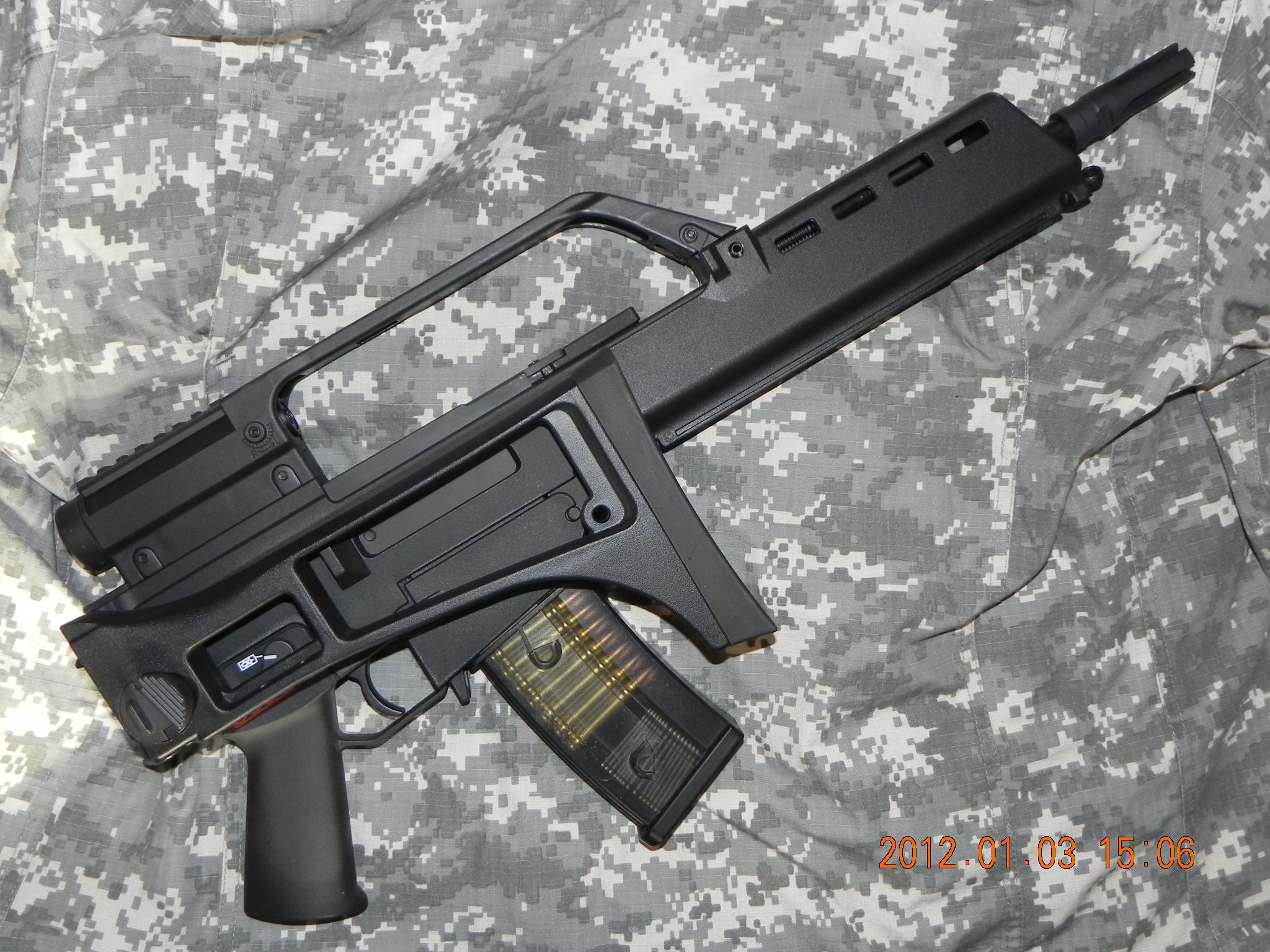G36K のハンドガード(ﾟωﾟ)(？) | A Mind Beside Yourself