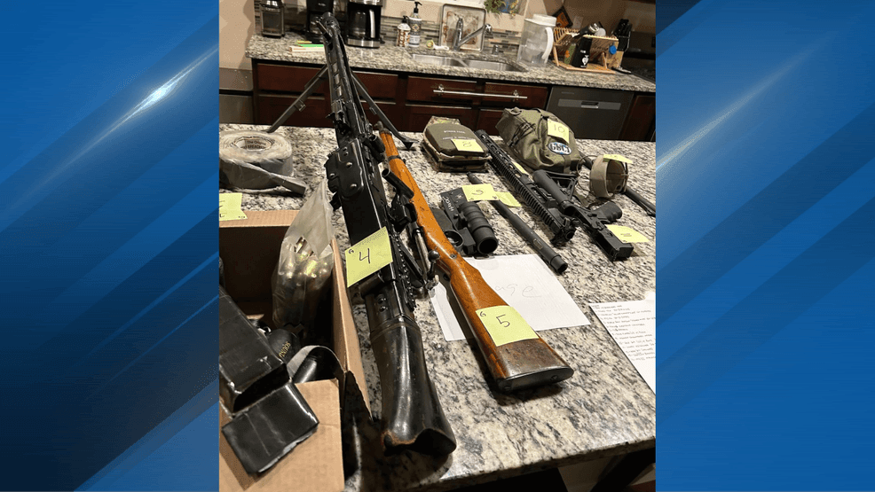 FBI discovers cache of guns, armor, Nazi paraphernalia while