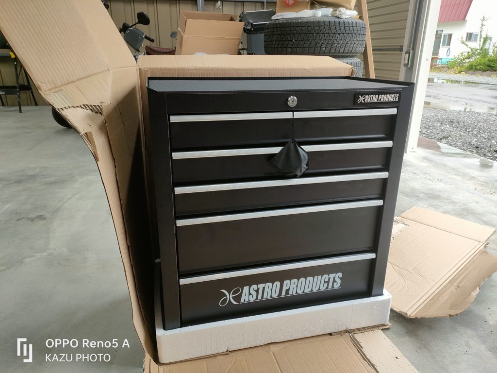 念願のツールキャビネットを手に入れました！ASTRO PRODUCTS(アストロ