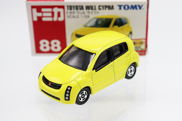 ミニカーショップ ケンボックス トミカ 赤箱☆88☆トヨタウィル
