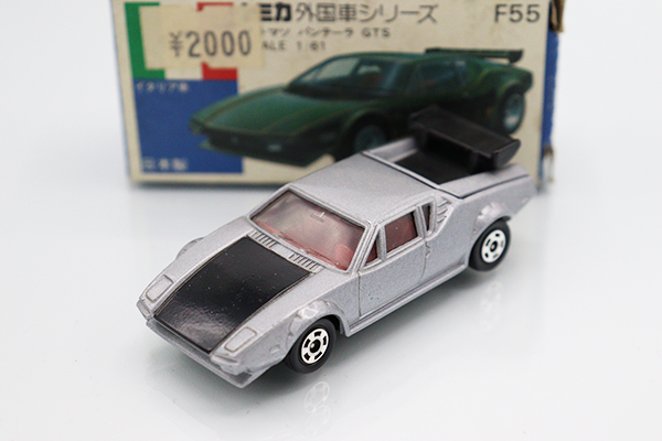 ミニカーショップ ケンボックス トミカ 青箱☆F55-1-1☆デ トマソ