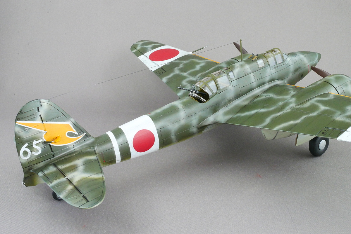 川崎キ45改 二式複座戦闘機 屠龍 丁型 ハセガワ 1/48 プラモデル製作