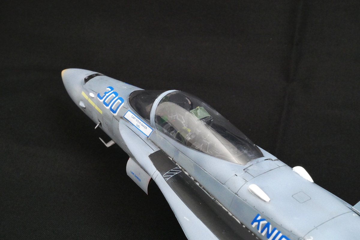 F/A-18C ホーネット ハセガワ 1/48 組立と塗装・製作記・完成写真