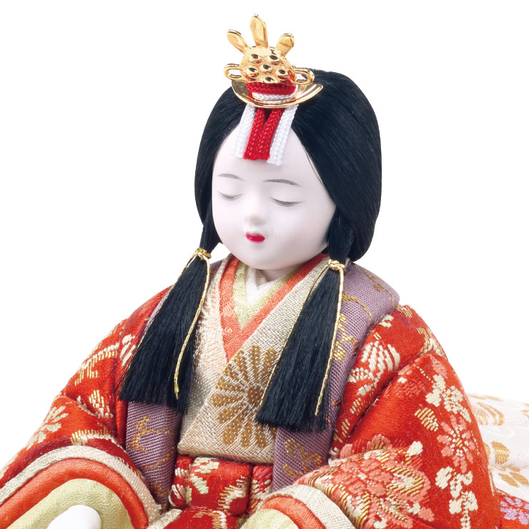 人形の田辺 / 悠祥雛 親王飾り 正絹