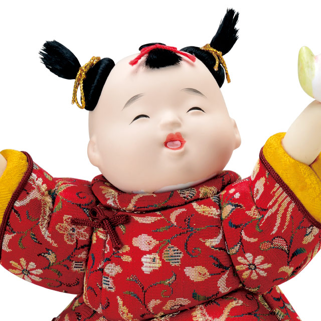 人形の田辺 / 唐子の舞（正絹）