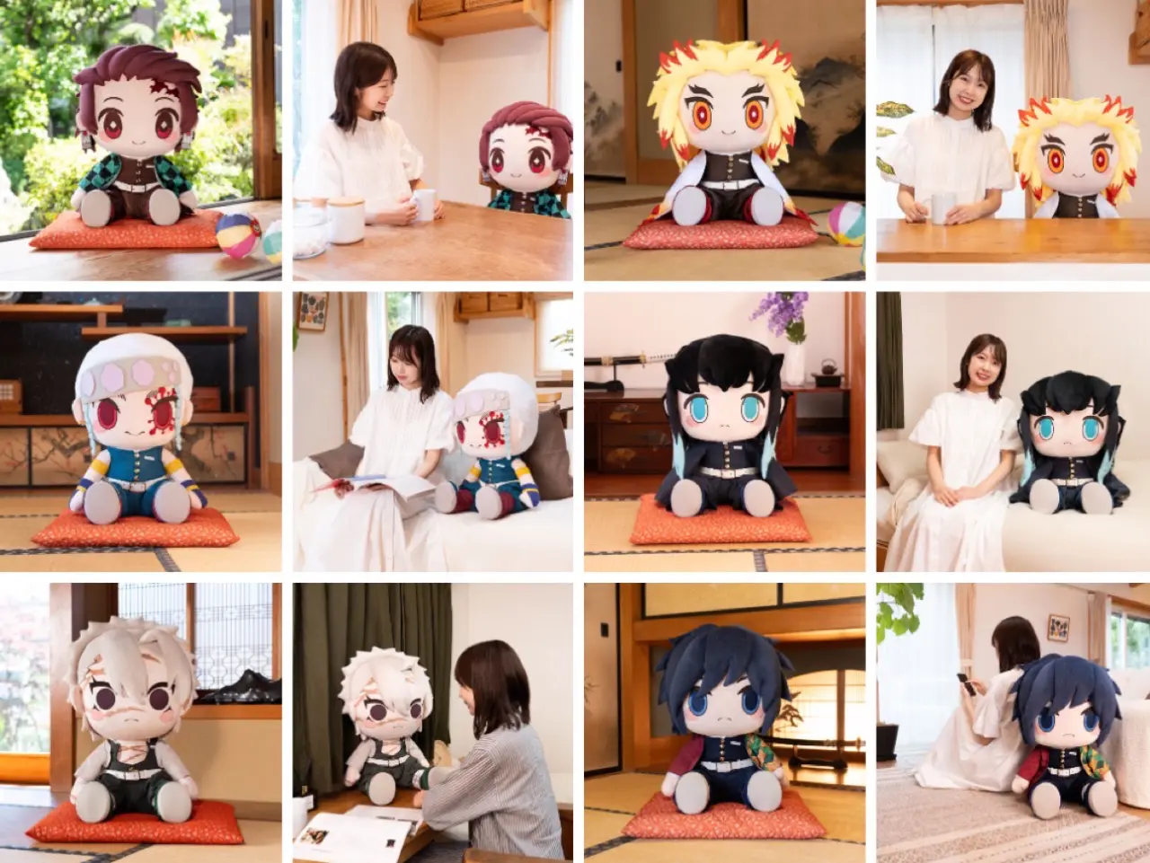 どきゅーとぷち アニメ「鬼滅の刃」 特大ぬいぐるみ【2025年1月発売】