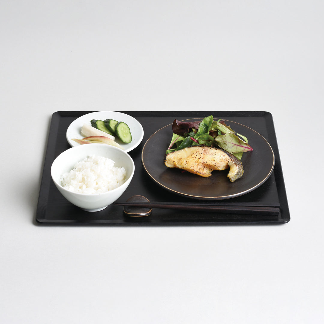 プレイスマット 360x280mm ウィロー ブラック – KINTO