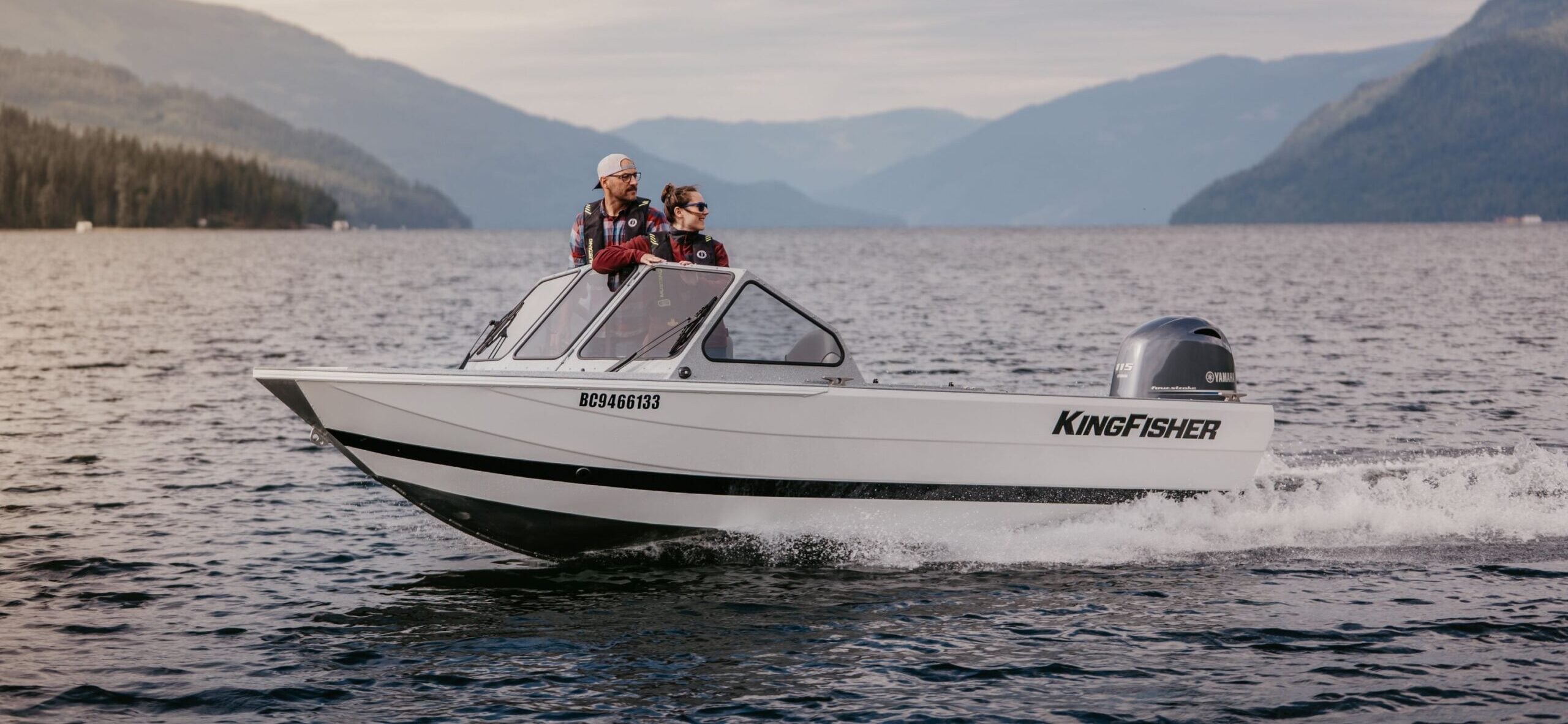 1825 Falcon — KingFisher Boats - Welded adventure boats for Lake