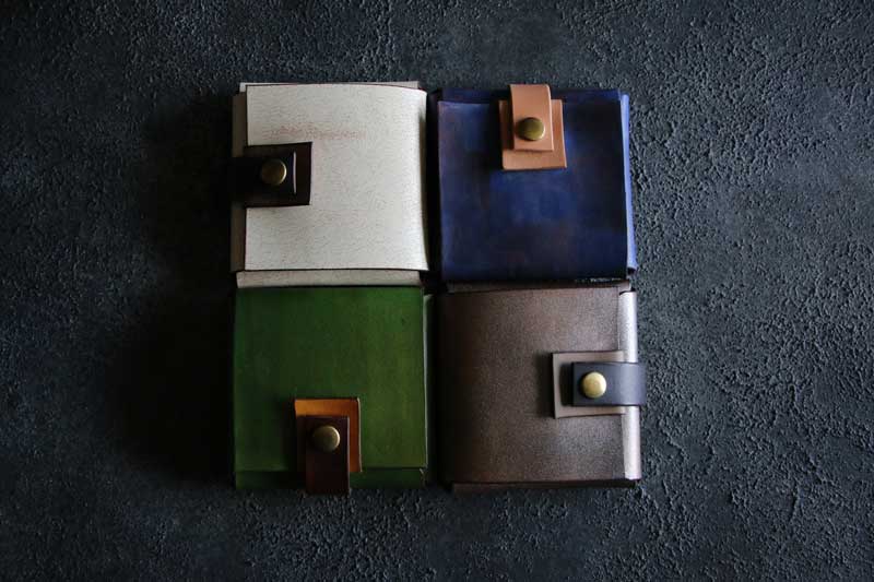 KING OF LEATHER│The 90° Wallet/折り財布