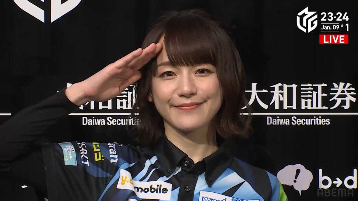 瑞原明奈、首位攻防戦を制す！！ 燃え上るバイマンで個人4勝目！！【M