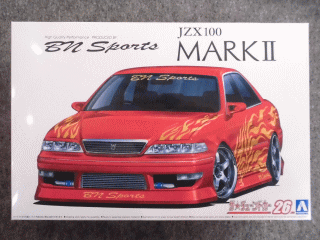 アオシマ 1/24 ザ チューンドカーシリーズ No.26 BNスポーツ JZX100